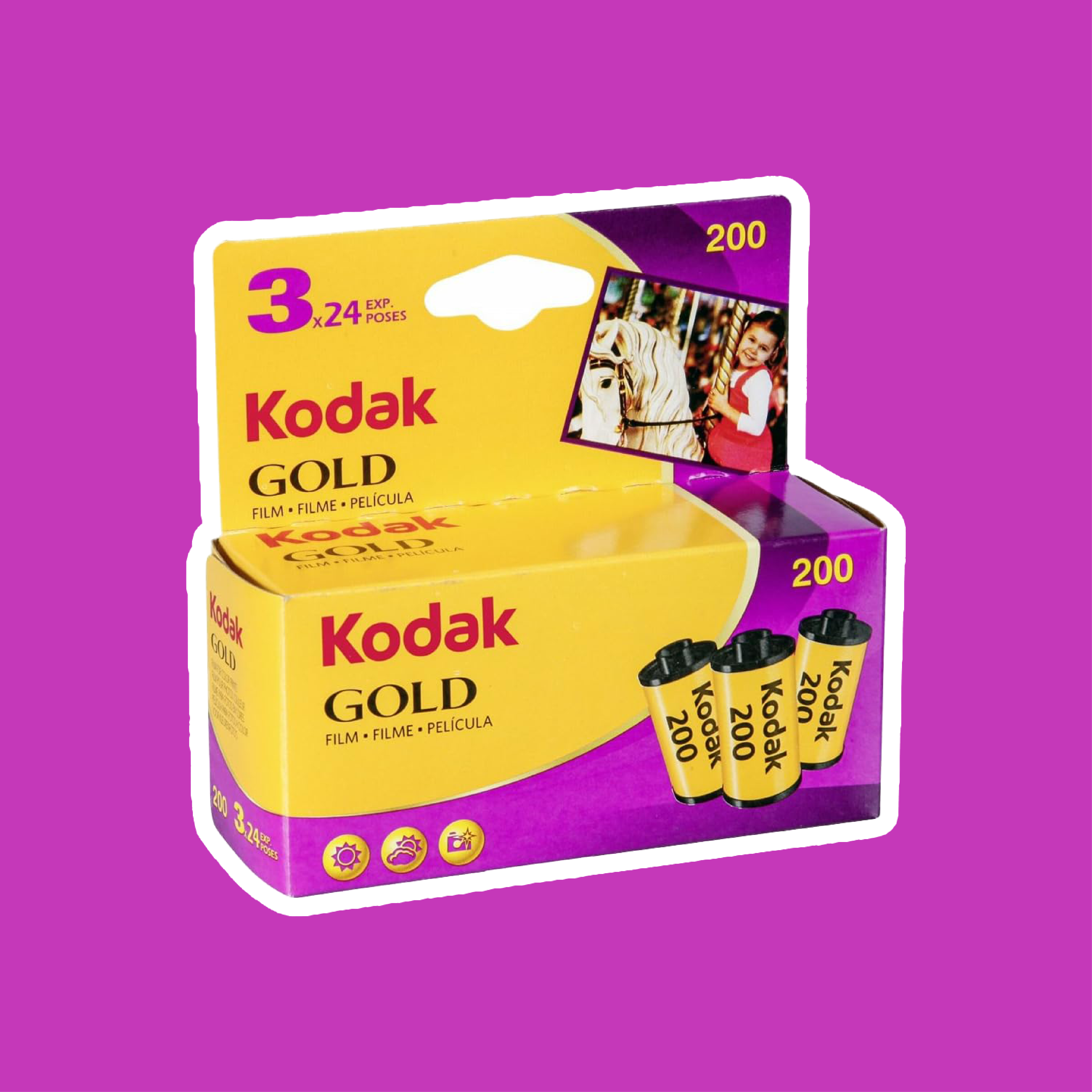 Kodak GOLD 24枚撮り 3本パック – フィルミーカメラ