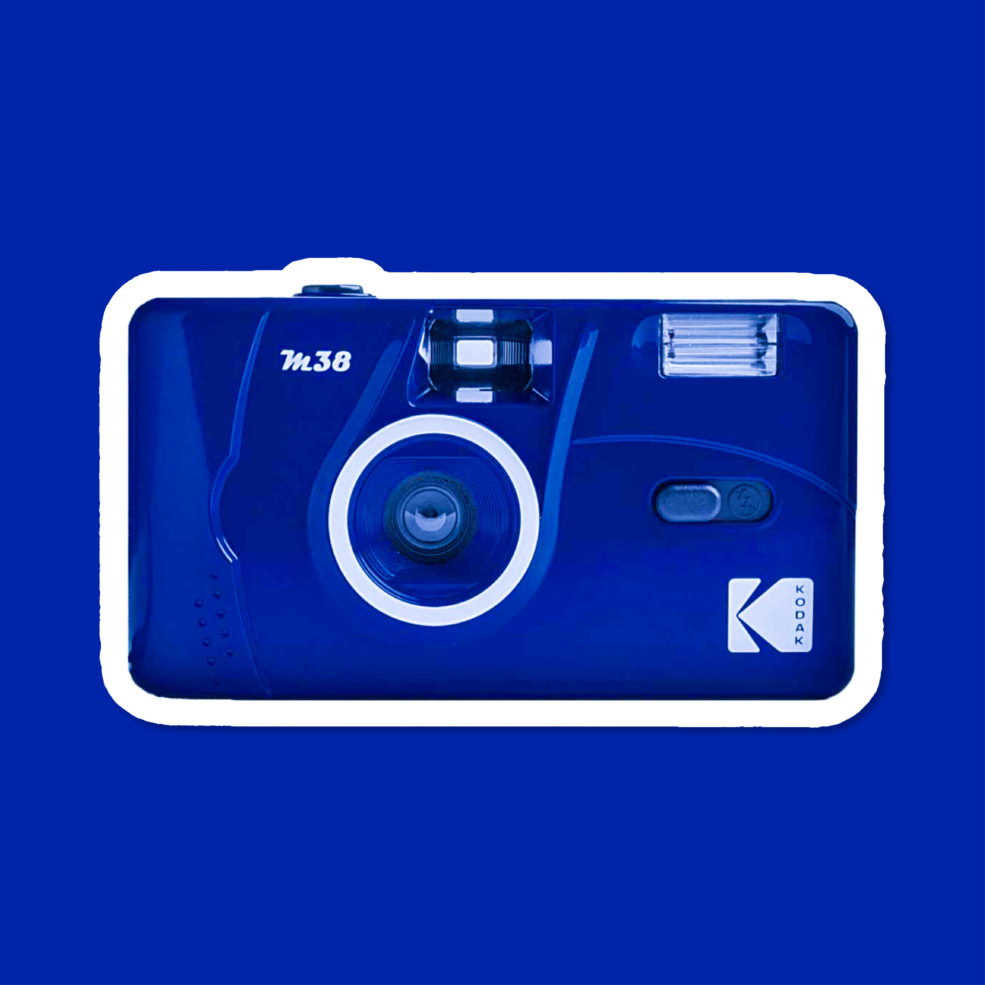 ギフトBOX】 Kodak M38 フィルムカメラ クラシックブルー-