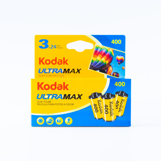 【再入荷】"Kodak ULTRAMAX 400 24枚撮り 3本パック"を再入荷しました！