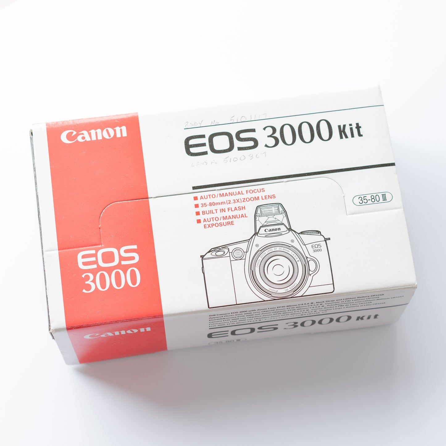 Canon EOS 3000 レンズキット