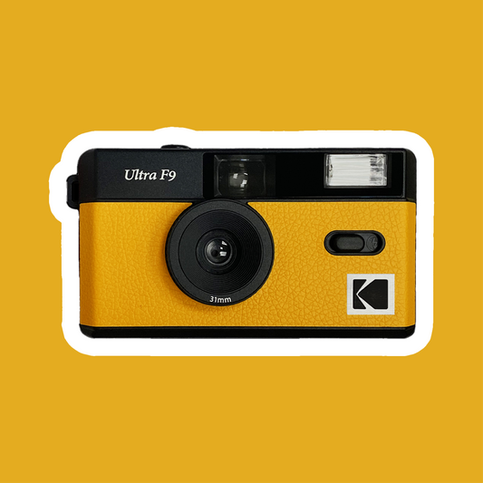 Kodak Film Camera Ultra F9 コダック フィルムカメラ ウルトラ F9 イエロー ブラック