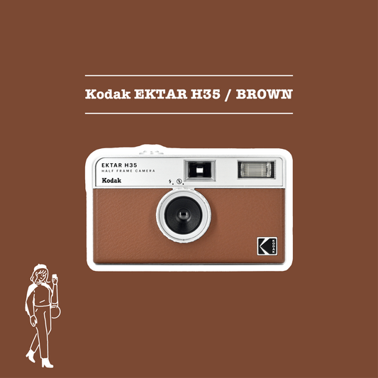 Kodak EKTAR H35 Brown コダック エクター H35 ブラウン