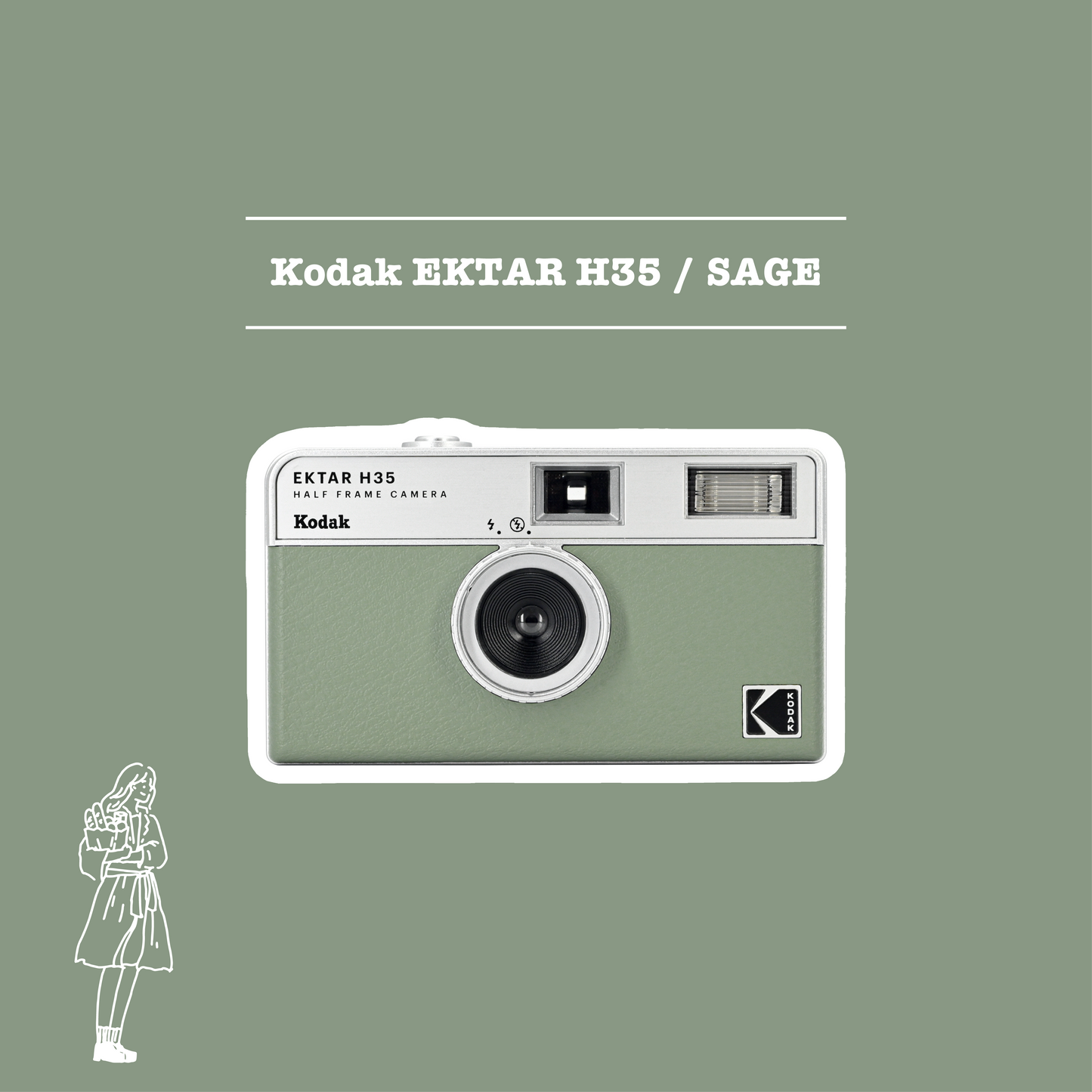 Kodak EKTAR H35 Sage コダック エクター H35 セージ