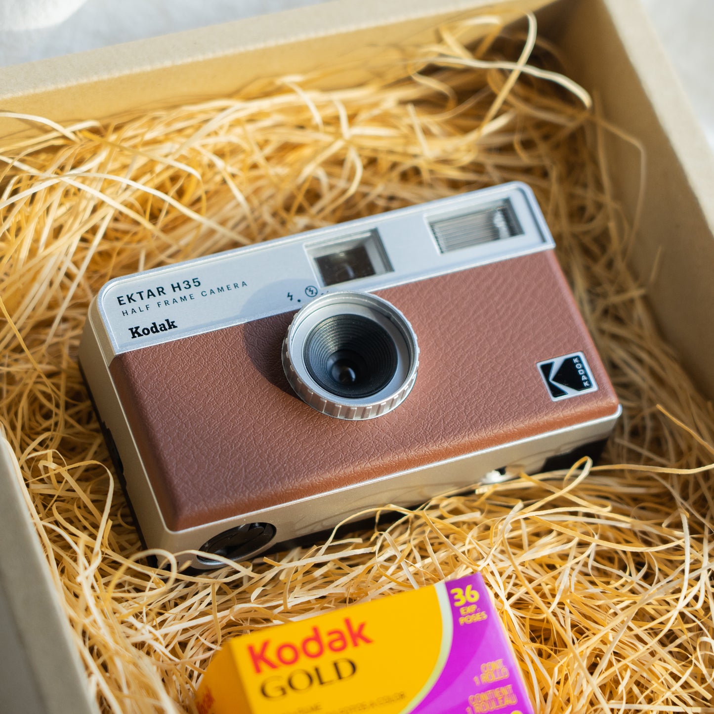 【ギフトセット】 Kodak EKTAR H35 ブラウン